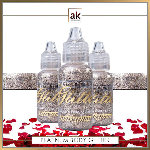 Bollywood Glitter Gel - Platinum - Ash Kumar Products UK