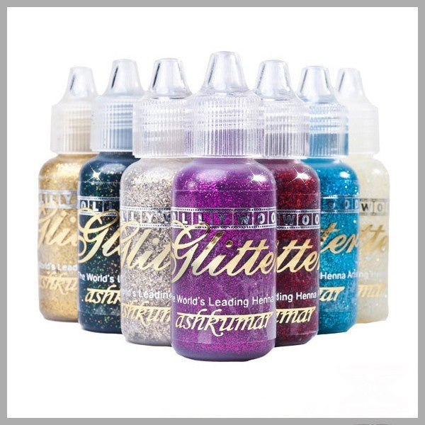 Bollywood Glitter Gel - Platinum - Ash Kumar Products UK