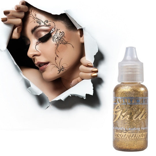 Bollywood Glitter Gel - Gold - Ash Kumar Products UK