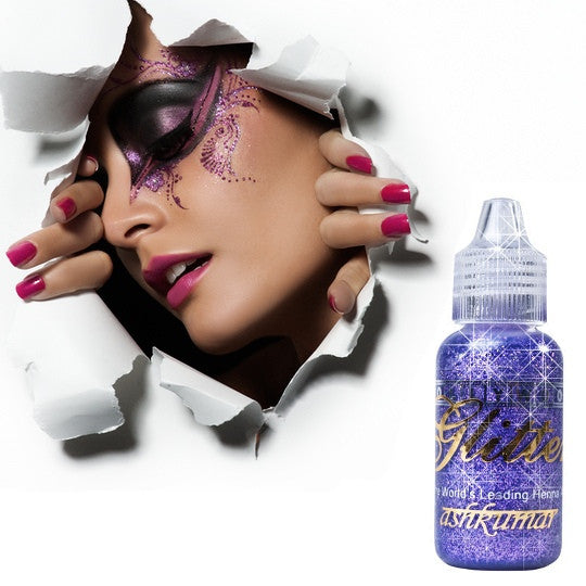 Bollywood Glitter Gel - Lavender - Ash Kumar Products UK